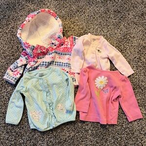Baby Girl Long Sleeve Lot